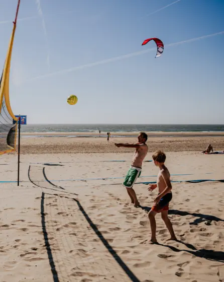 Strand volleyball kust
